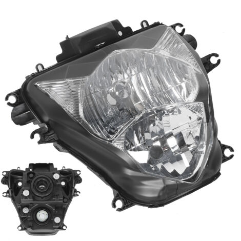 Kompletter Motorradscheinwerfer für Suzuki GSXR 600/750 K11 (2011–2014) – Klares ABS-Glas