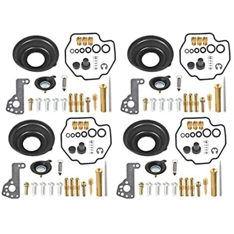 Kompletter Vergaser-Reparatursatz für Yamaha Vmax 1200 (1985-2007), inklusive Luftabsperrventilen, Motorüberholungssatz, Dichtungen und Ersatzteilen.