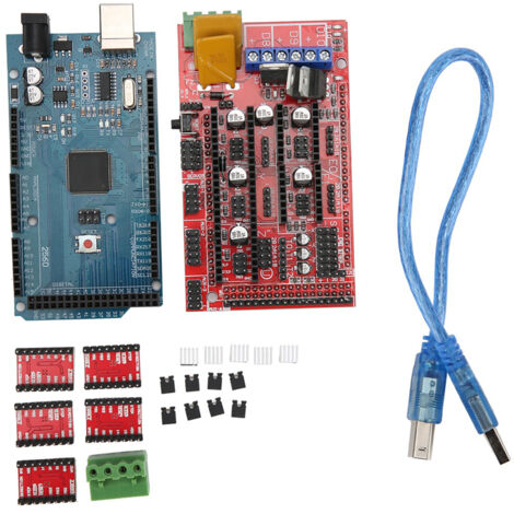 Komplettes 3D-Drucker-Set inklusive Mega 2560 R3, A4988-Treiber und Elektronikplatine