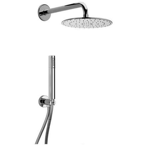 Komplettes Duschset aus verchromtem Messing - Paini