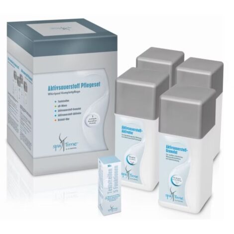 Komplettes produktkit zur behandlung mit aktivsauerstoff - Bayrol - kit spa oxygene actif