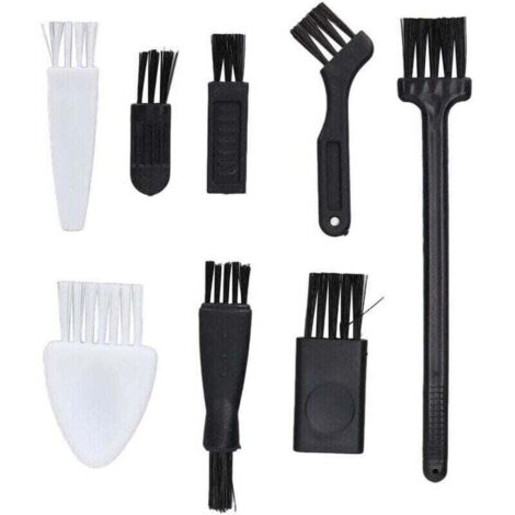 Komplettes Rasierbürsten-Set, XU, kleine Reinigungsbürste für Haushaltsgeräte (8er-Pack) - KZQ