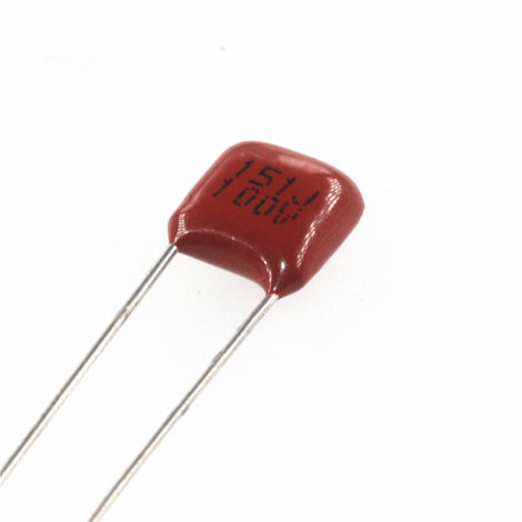 [Komplettes Set] CBB 100V Folienkondensatoren, metallisierte Polypropylen-Kondensatoren, Durchsteckmontage (101-225, je 5 Stück pro Kapazitätswert, insgesamt 25 Optionen), insgesamt 125 Stück.