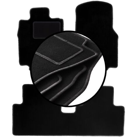 Komplettset Veloursmatten für: Mercedes A W168 Schrägheck (1997-2005)