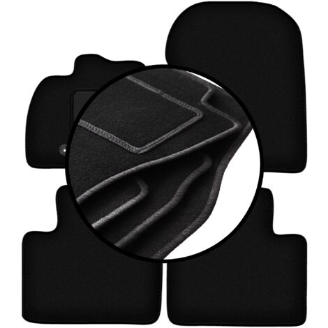 Komplettset Veloursmatten für: Renault Zoe Fließheck (2013-)