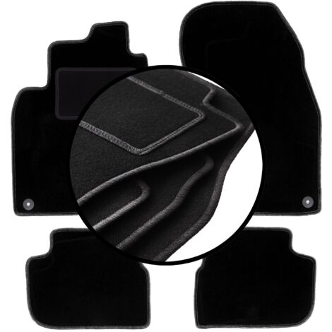 Komplettset Veloursmatten für: Saab 9-3 II Cabrio (2002-2014)