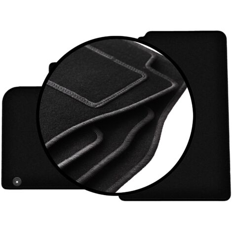 Komplettset Veloursmatten für: Smart ForTwo II Schrägheck (2007-2014)