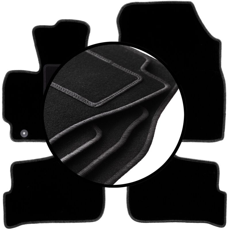 Komplettset Veloursmatten Für, Mitsubishi Space Star Ii Fließheck (2013-)