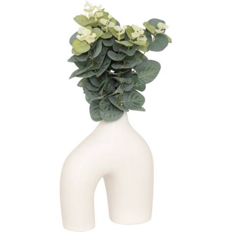 Komposition Eukalyptus mit Vase Suza H37cm -