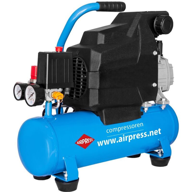 Airpress Kompressor 6l H 185-6 1, 5 Ps 8bar - Ap 36546