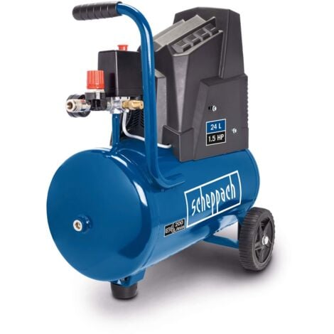 Kompressor HC30ox Scheppach - 8bar  24L Kessel  200l/min  1,5PS  ölfrei & wartungsarm