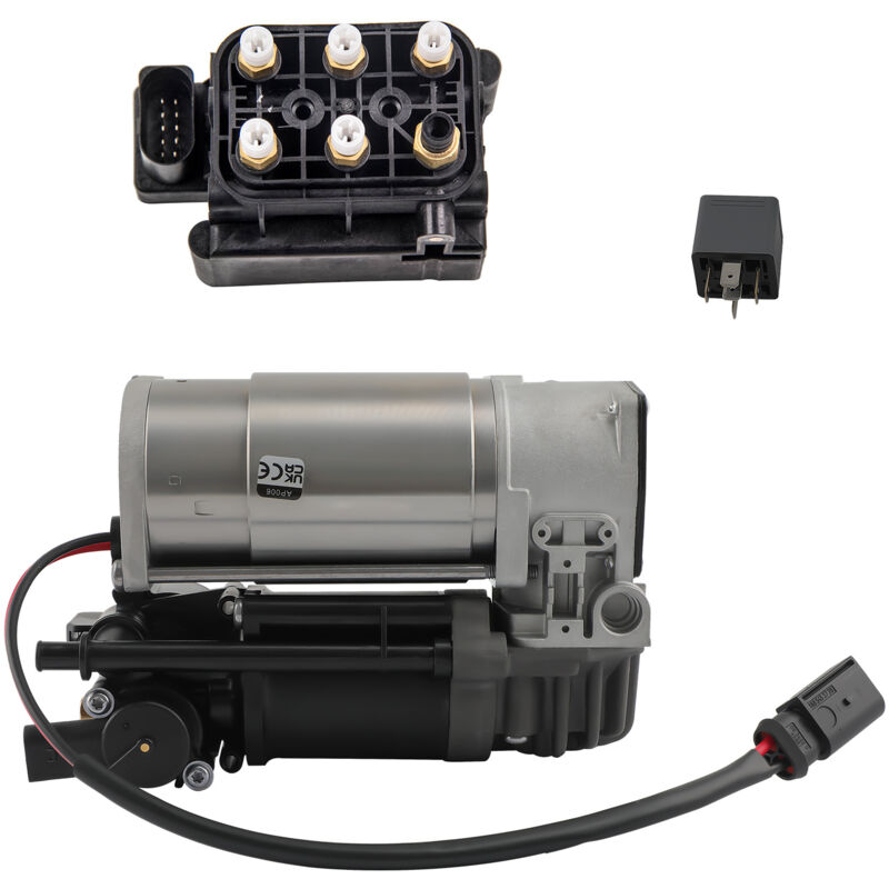 Image of Kompressor Luftfederung mit Ventilblock for Mercedes E-Klasse W212 CLS C218 X218