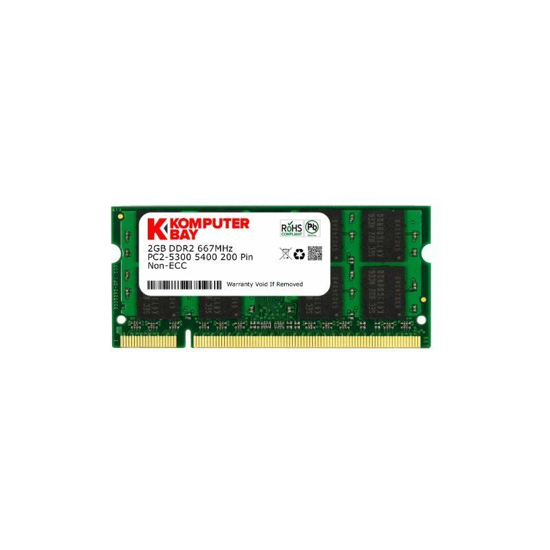 

KB_2GB_PC2_5300_667 2GB DDR2 667MHz módulo de memoria - Komputerbay