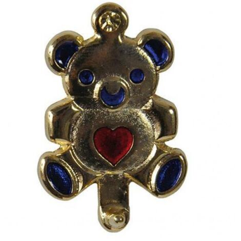 Koncreto Ganci Per Quadri 'Orsetto'Mm 40 Pz 1 Oro In Blister.