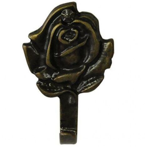 Koncreto Ganci Per Quadri 'Rosa' Mm 32 Pz 4 Bronzo In Blister.