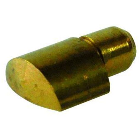 Koncreto Mensolina Reggipiano Ottone Pz  4 In Ottone. In Blister.