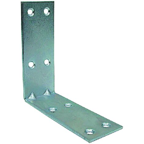 Koncreto Piastrina Giunzione Ad Angolo 40X40 Pz 8 Zincata. In Blister.