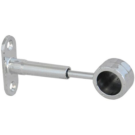Koncreto Reggitubo Anello Chiuso Mm 18 Pz 1 Cromato A 2 Fori. In Blister.