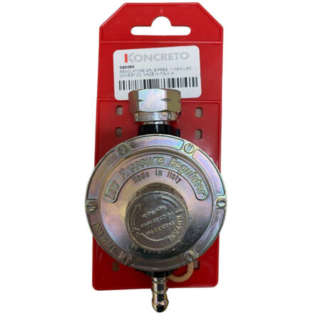 Koncreto Regolatore Gpl Bassa Pressione 1 Kg/H Per Uso Domestico.