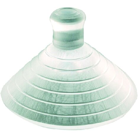 Koncreto Ventosa Trasparente Per Ripiani Mm.25 Pz 8 In Plastica Trasparente.