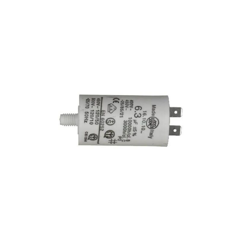 Universeel Kondensator 6.3uf Für Multi-marken-waschmaschine 0000373