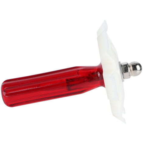 Kondensator-/Verdampferkamm für die Klimaanlagenreparatur, ABS, 8 cm Durchmesser, 8 Dichten, 1 Kamm, 1 Griff, Reparaturwerkzeug
