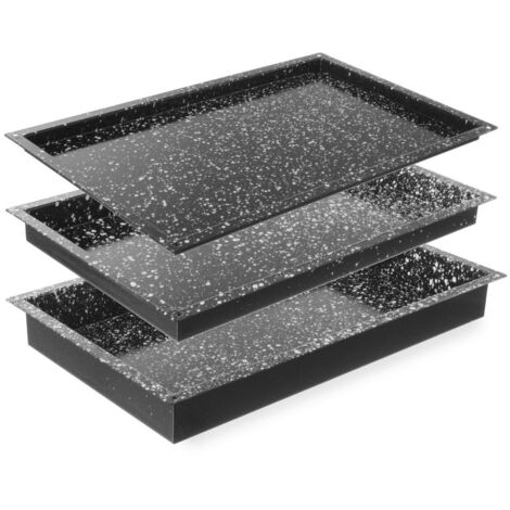 Konditorei-Backblech KONWEKTOMAT bis 800°C Höhe 20mm GN1/1 - Hendi 890257