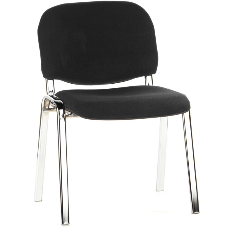 Konferenzstuhl / Besucherstuhl / Stuhl Xt 600 Chrom/schwarz Hjh Office