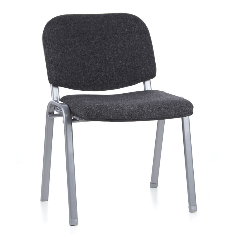 Konferenzstuhl / Besucherstuhl / Stuhl Xt 600 Anthrazit/silber Hjh Office