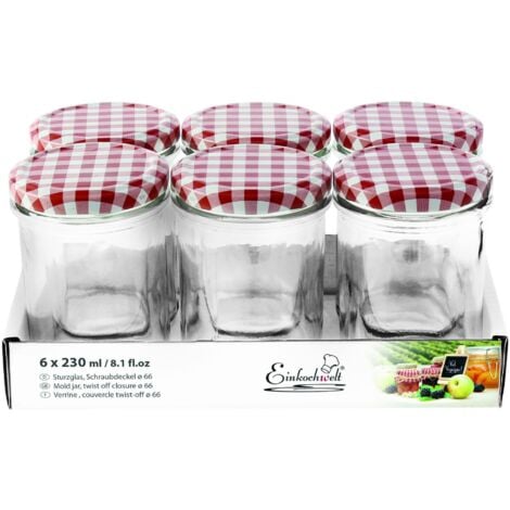 DOSEN ZENTRALE Konfitürengläser 'Einkochwelt'