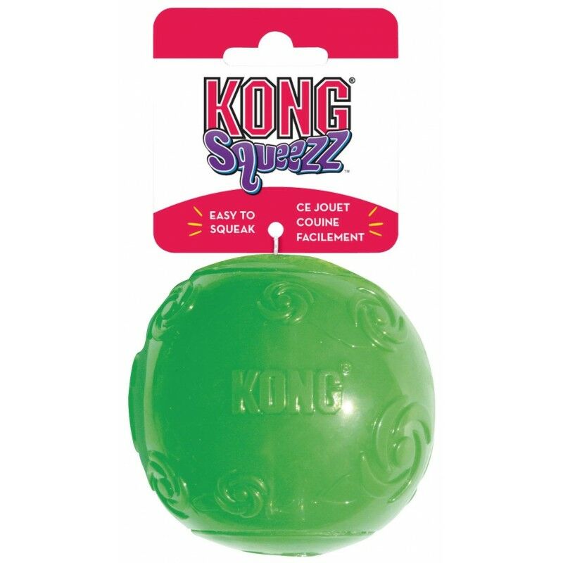 Kong - jouet pour chien ball squeez Taille g