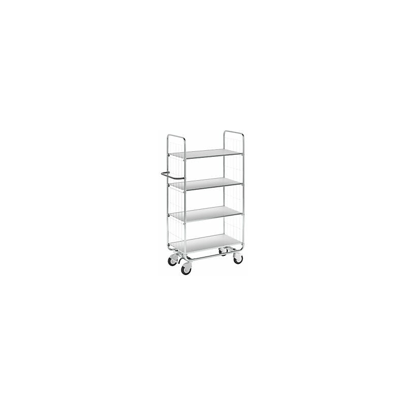 122402 Carrello a ripiani zincato a fuoco