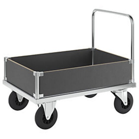 Kongamek  Carrello a pianale portata 500 kg  con 4 sponde basse