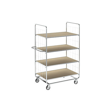 Kongamek  Carrello a ripiani ESD  versioni corte  4 rotelle