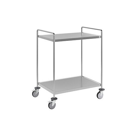 Kongamek  Carrello a ripiani in acciaio inox  saldato  lungh x