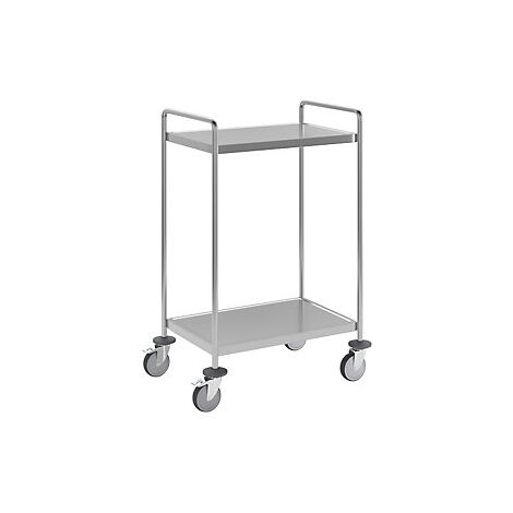 Kongamek  Carrello a ripiani in acciaio inox  saldato  lungh x