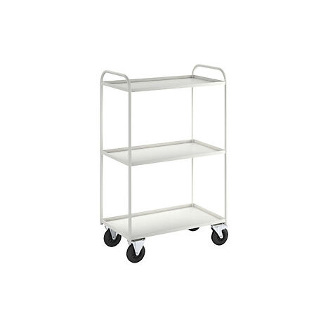 Kongamek  Carrello a ripiani KM41  3 ripiani con alzatina 