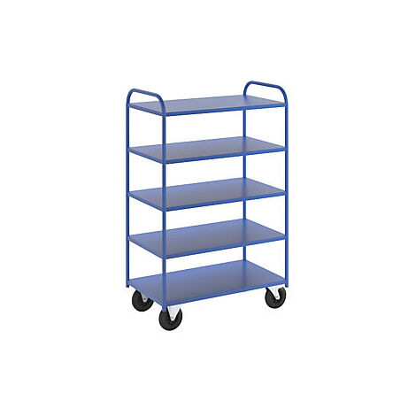 Kongamek  Carrello a ripiani KM41  5 ripiani  lungh x largh x