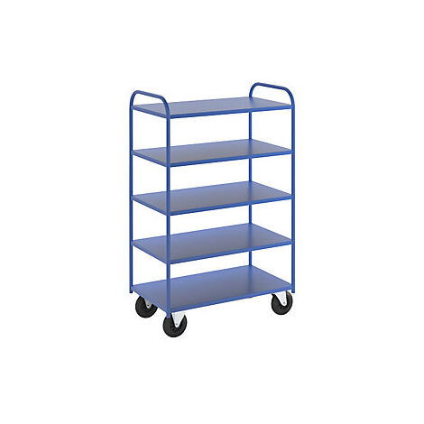 Kongamek  Carrello a ripiani KM41  5 ripiani  lungh x largh x