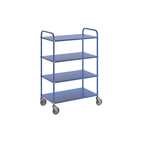 Kongamek  Carrello a ripiani leggero  altezza 1445 mm  con 4