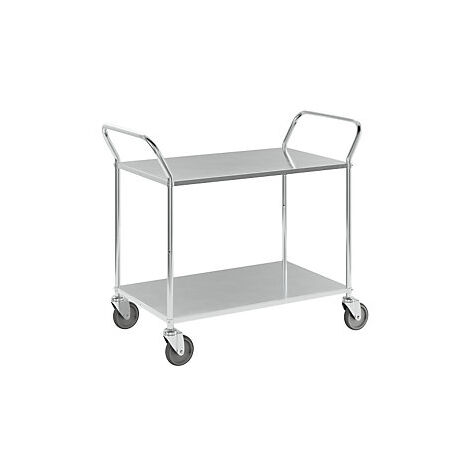 Kongamek  Carrello a ripiani leggero  altezza 940 mm  con 2