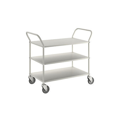 Kongamek  Carrello a ripiani leggero  altezza 940 mm  con 3