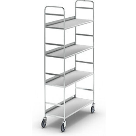 Kongamek Carrello a ripiani per raccoglitori KM151 4 ripiani