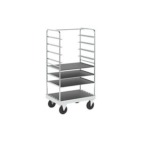 Kongamek  Carrello a ripiani  zincato  lungh x largh x alt