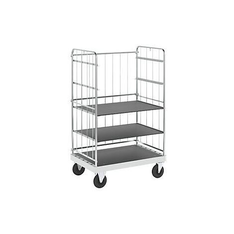 Kongamek  Carrello a ripiani  zincato  lungh x largh x alt