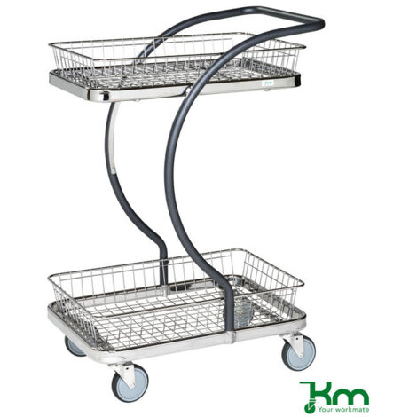 Kongamek  Carrello della spesa e carrello di servizio  con 2