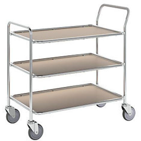 Kongamek  Carrello di servizio  3 ripiani  lungh x largh x alt