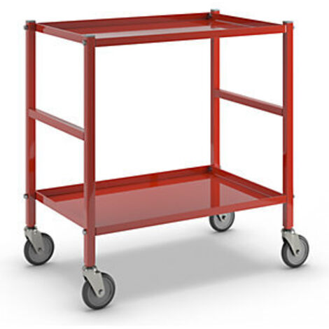 Kongamek  Carrello di servizio con 2 ripiani  4 rotelle