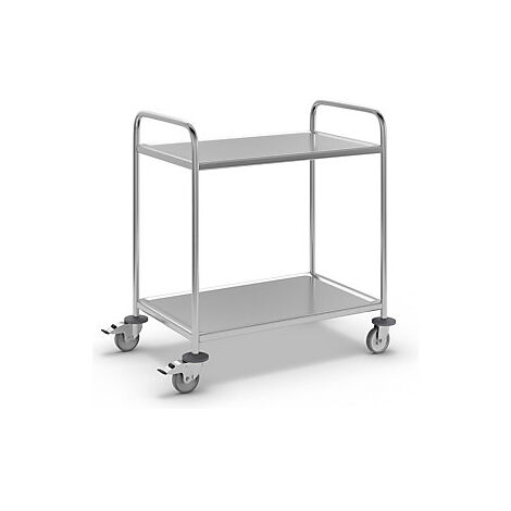 Kongamek  Carrello di servizio in acciaio inox  lungh x largh x