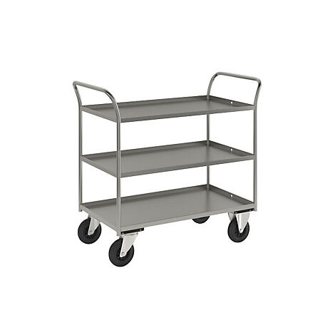 Kongamek  Carrello di servizio KM41  3 ripiani con alzatina 